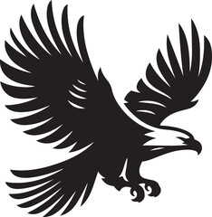 Obraz premium eagle tattoo vector