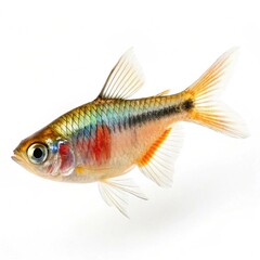goldfish isolated on white background
