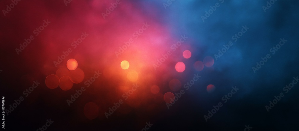 Poster abstract colorful bokeh background image