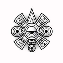 Nahui Ollin, fifth sun symbol in Aztec cosmology