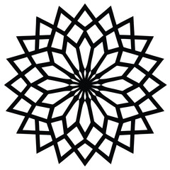Obraz premium Classic Islamic Mandala Templates