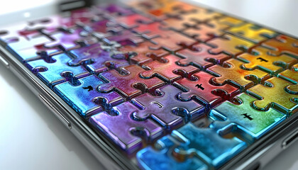 Smartphone puzzle design innovation