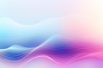 Vibrant abstract background with waves in shades of blue and pink create serene and dynamic atmosphere for digital design