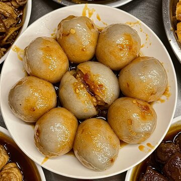 Ba wan,bawan,taiwanese mega dumpling, street food