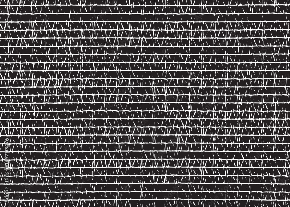 Poster vector fabric texture. distressed texture of weaving fabric. grunge background. abstract halftone ve