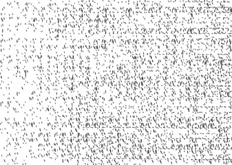 Vector fabric texture. Distressed texture of weaving fabric. Grunge background. Abstract halftone vector illustration. Overlay to create interesting effect and depth. Black isolated on white. EPS10.