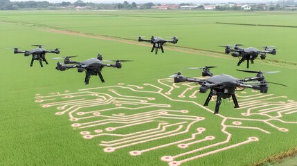 city submerged in rising pixelated floodwaters