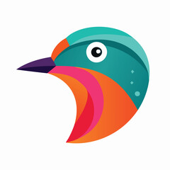 vector illustration of a bird