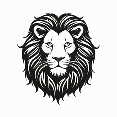 lion head vector illustration