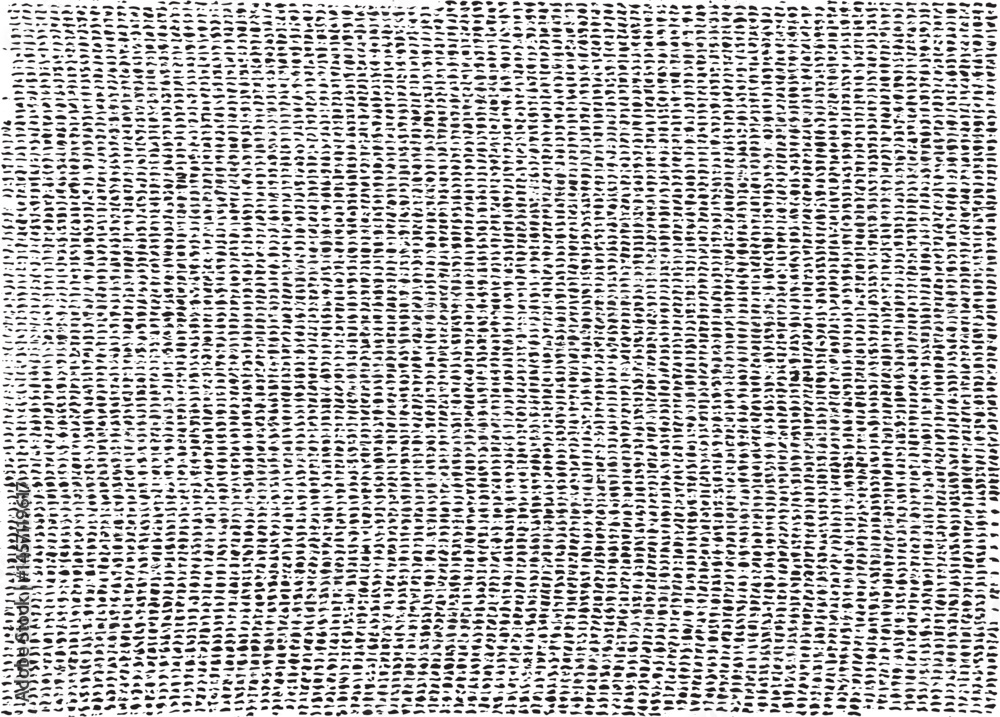 Poster vector fabric texture. distressed texture of weaving fabric. grunge background. abstract halftone ve
