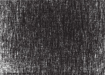 Vector fabric texture. Distressed texture of weaving fabric. Grunge background. Abstract halftone vector illustration. Overlay to create interesting effect and depth. Black isolated on white. EPS10.