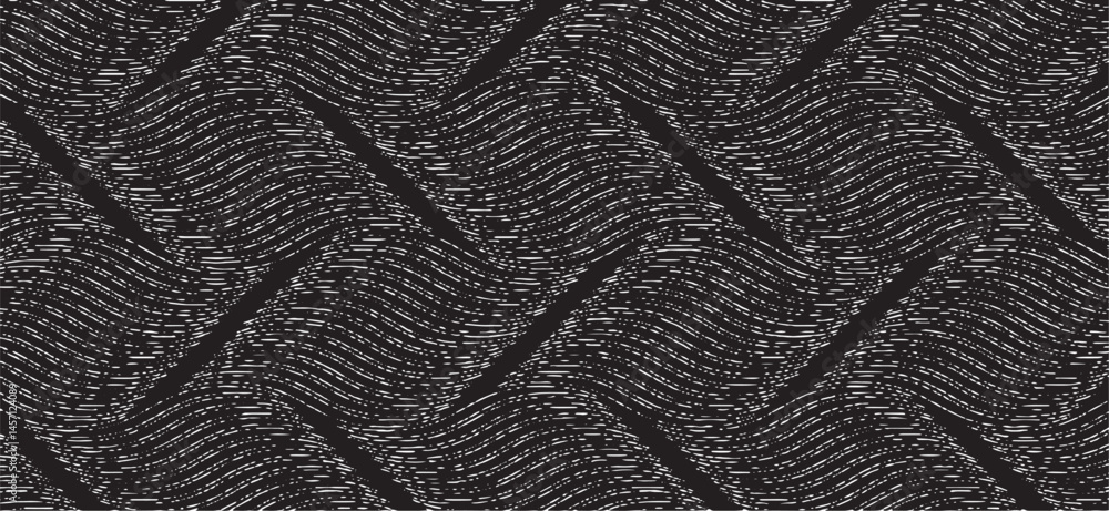 Poster vector fabric texture. distressed texture of weaving fabric. grunge background. abstract halftone ve
