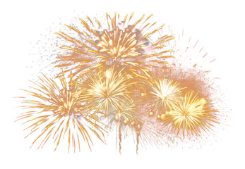 PNG Gold fireworks exploding in the sky celebration chandelier explosion.