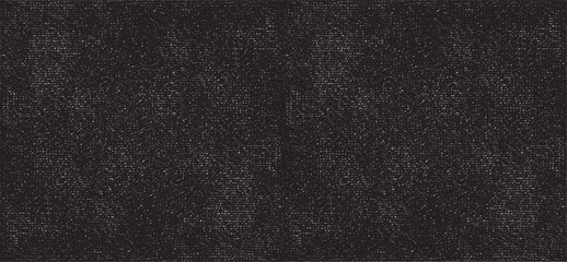 Vector fabric texture. Distressed texture of weaving fabric. Grunge background. Abstract halftone vector illustration. Overlay to create interesting effect and depth. Black isolated on white. EPS10.