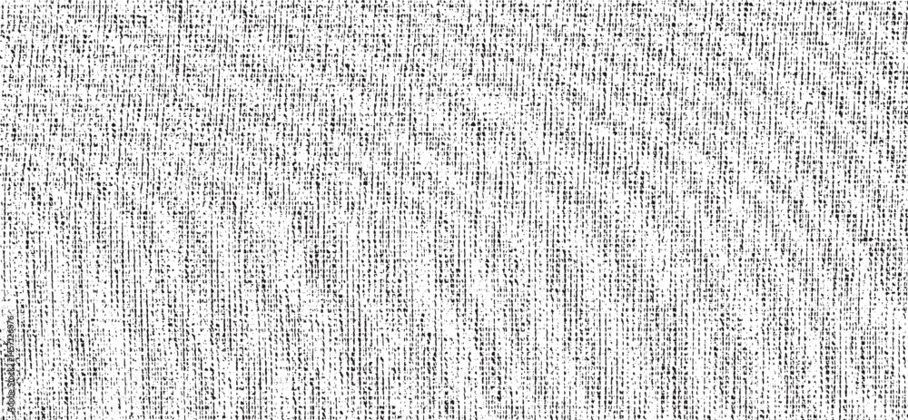 Poster vector fabric texture. distressed texture of weaving fabric. grunge background. abstract halftone ve