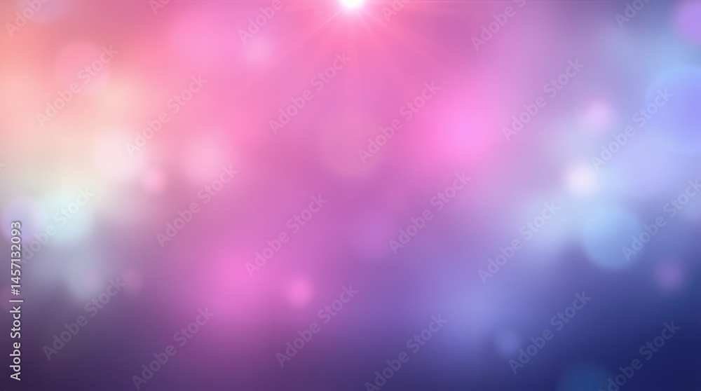 Poster abstract bokeh background with colors