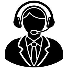 Customer-service Vector Illustration Printable Graphic Design for Digital Use