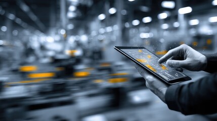 Tablet Technology in Motion: Industrial Automation and Digital Control