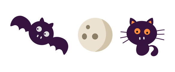 Set Halloween Icons