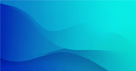 Blue and green gradient background with smooth color transition, abstract vector illustration.