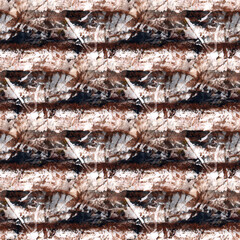 Abstract seamless pattern with acrylic painting. Hand-drawn illustration.