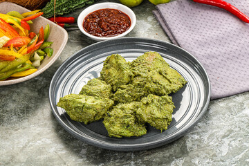 Indian cuisine - Mint chicken tikka