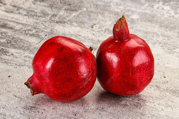 Fresh sweet juicy pomegranate fruit