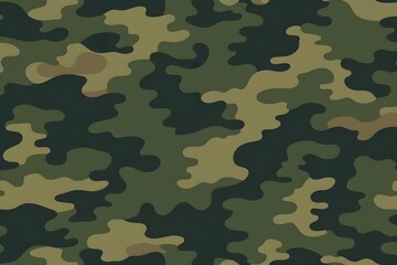 Fototapeta premium Military Uniform Camouflage Pattern, High-Resolution Design