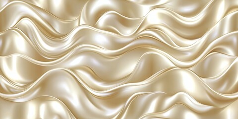 Elegant Golden Silk Waves Abstract Background Texture Design for Luxury Branding
