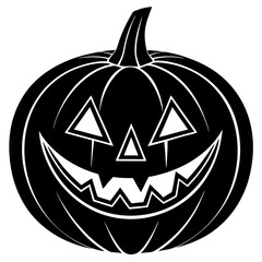 Pumpkin-jack-o-lantern  Halloween vector graphic for spooky shirts, posters, crafts, and decor.