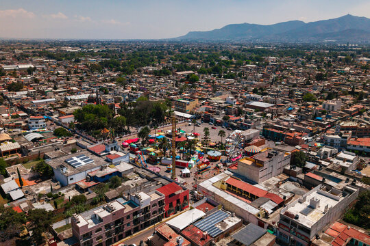 View of Tultepec - Mexico