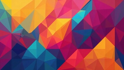 Obraz premium Abstract geometric shapes repeat in vibrant hues , abstract, squares