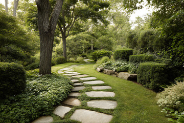 path in the garden