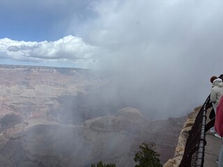 hiker in the mountains