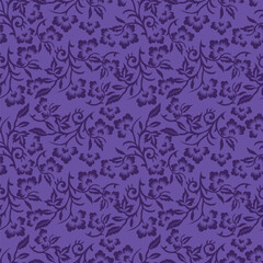 Elegant trendy vector ditsy floral seamless pattern design of beautiful abstract flowers and leaves. Foliage repeat texture background. Suitable for wallpaper, surface printing and textile