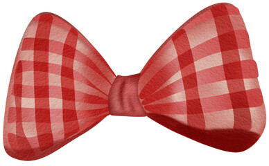 red bow tie