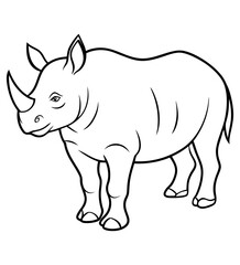 Rhinoceros Sketch