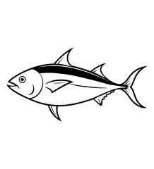 Tuna Fish Sketch