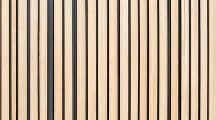 Obraz premium Vertical wooden slats