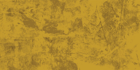 Detailed Macro Shot of a Golden Brown Scratched and Painted Surface

