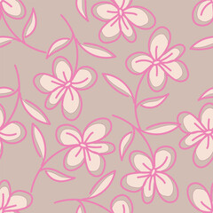 seamless floral background