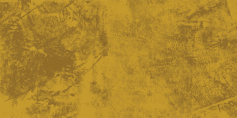 Abstract Golden Brown Grunge Wall Texture Background with Heavy Distressing
