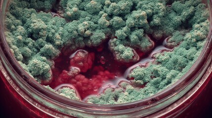 Jam Jar with Mold
