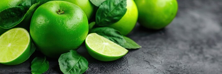 Obraz premium photo of delicious green juice 