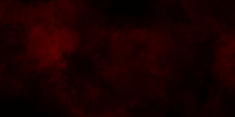 Dark red powder explosion cloud on black background. Abstract red and black grunge texture smoke. smoke fog misty texture overlay on dark black. paranormal red mystic smoke, clouds for movie.