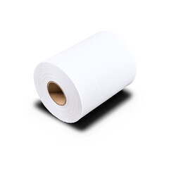 Fototapeta premium toilette paper roll isolated on transparent background
