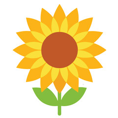 Sunflower vector 