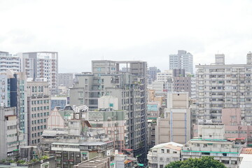 Fototapeta premium Cityscape of Taipei., Taiwan - 台湾 台北 街並み