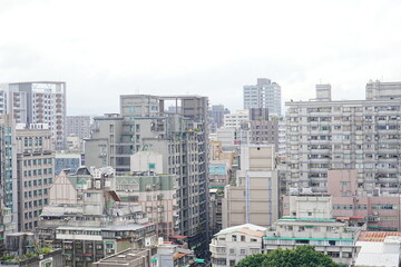 Fototapeta premium Cityscape of Taipei., Taiwan - 台湾 台北 街並み 