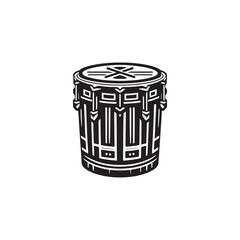 Rhythmic Pulse: A Bold Collection of Cajón Vector Silhouettes Highlighting the Unique Box Design, Rich Percussive Tones, and Cultural Depth of This Iconic Instrument.
